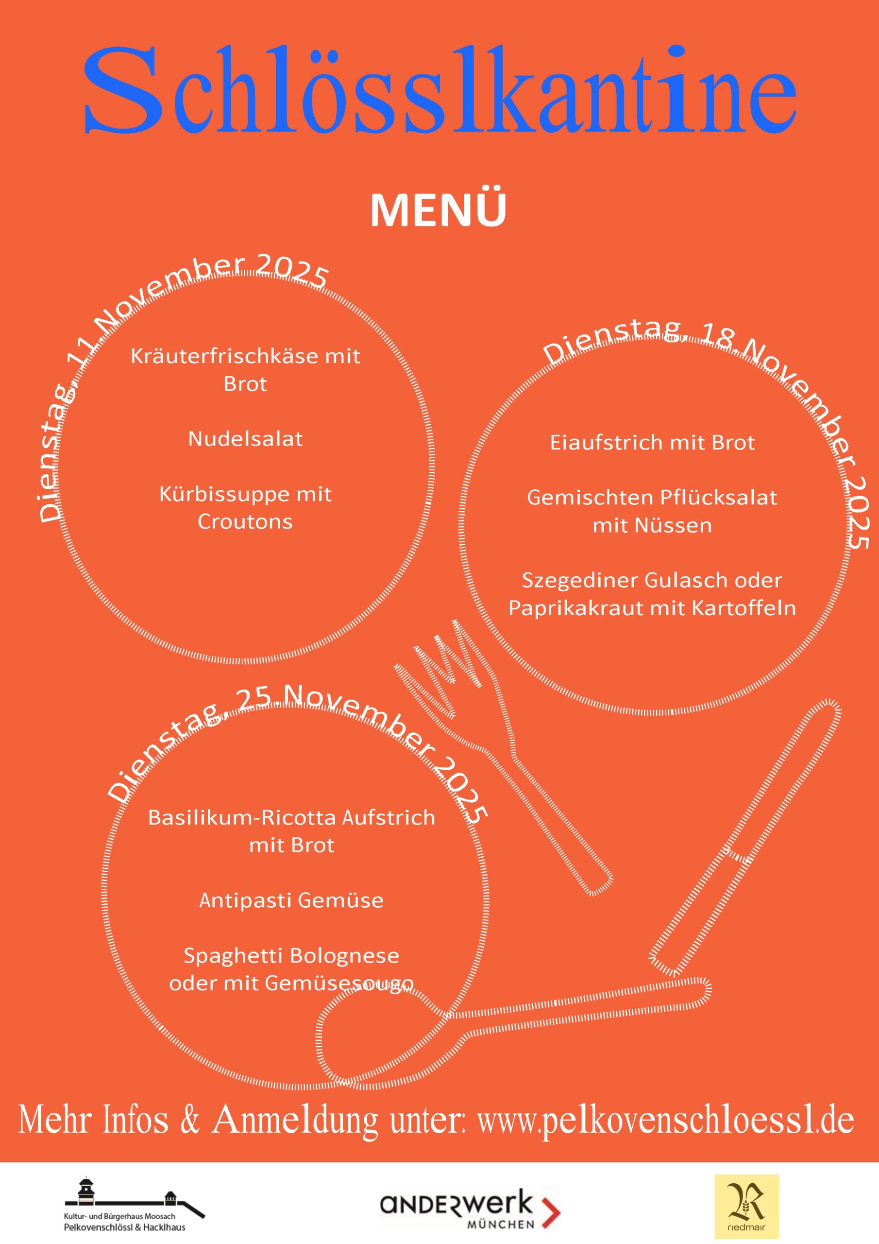 Infoseite: Schlösslkantine