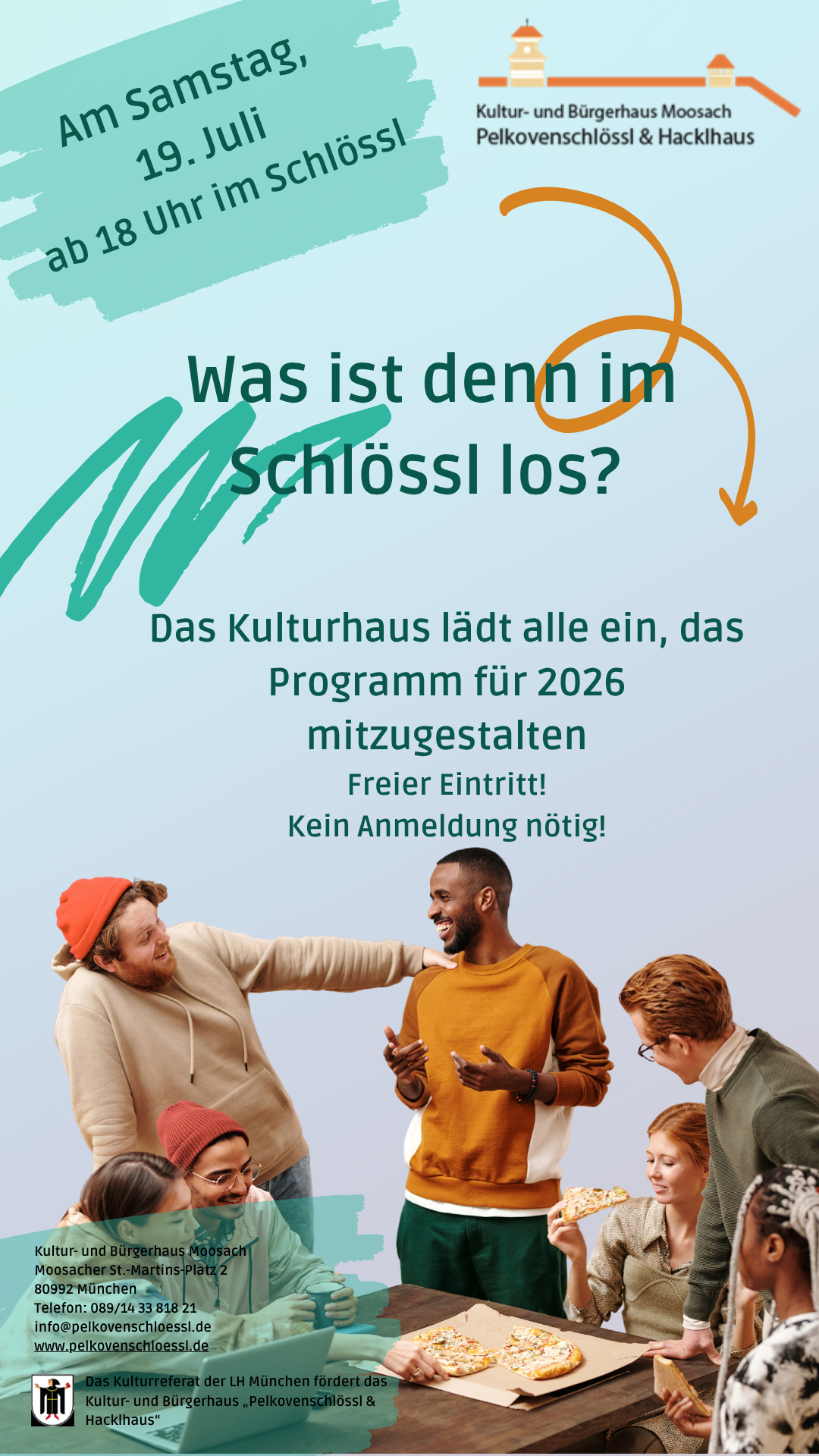 1 Abend 3 Events: Was ist im Schlössl los?