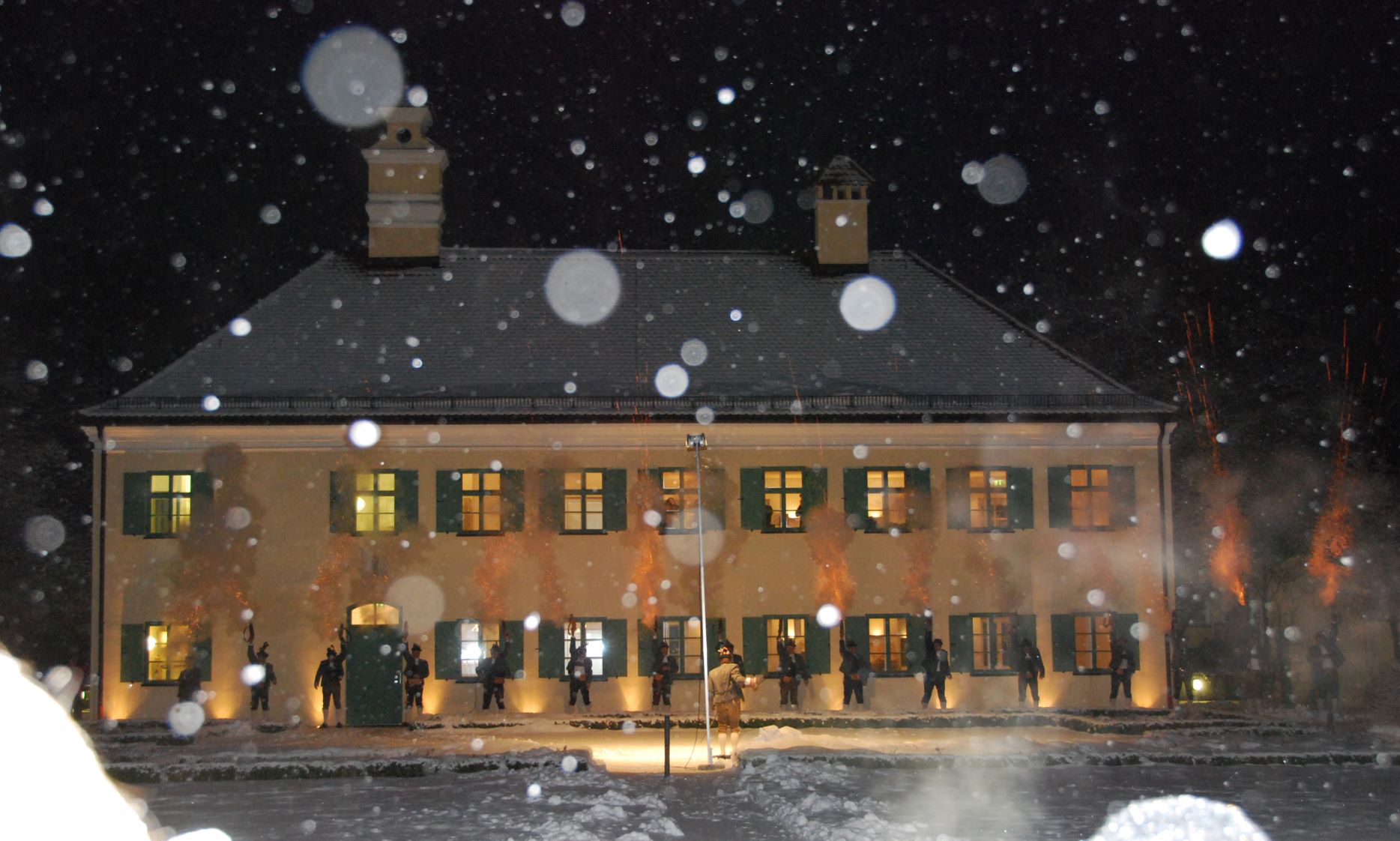 Böllerschießen für das Christkind