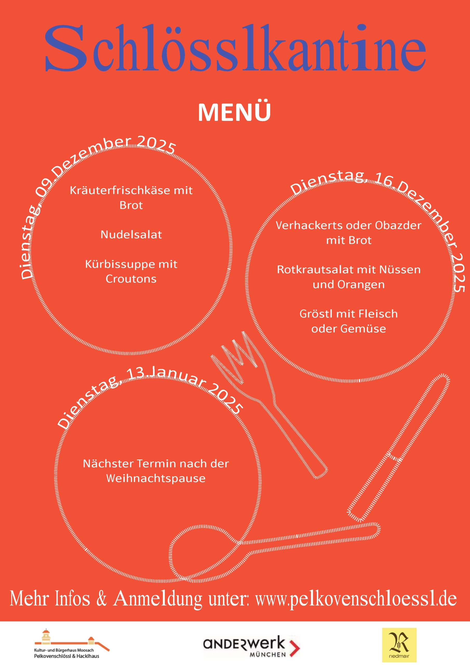 Infoseite: Schlösslkantine